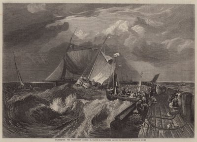 Calais Pier, das Paketboot kommt an von Joseph Mallord William Turner